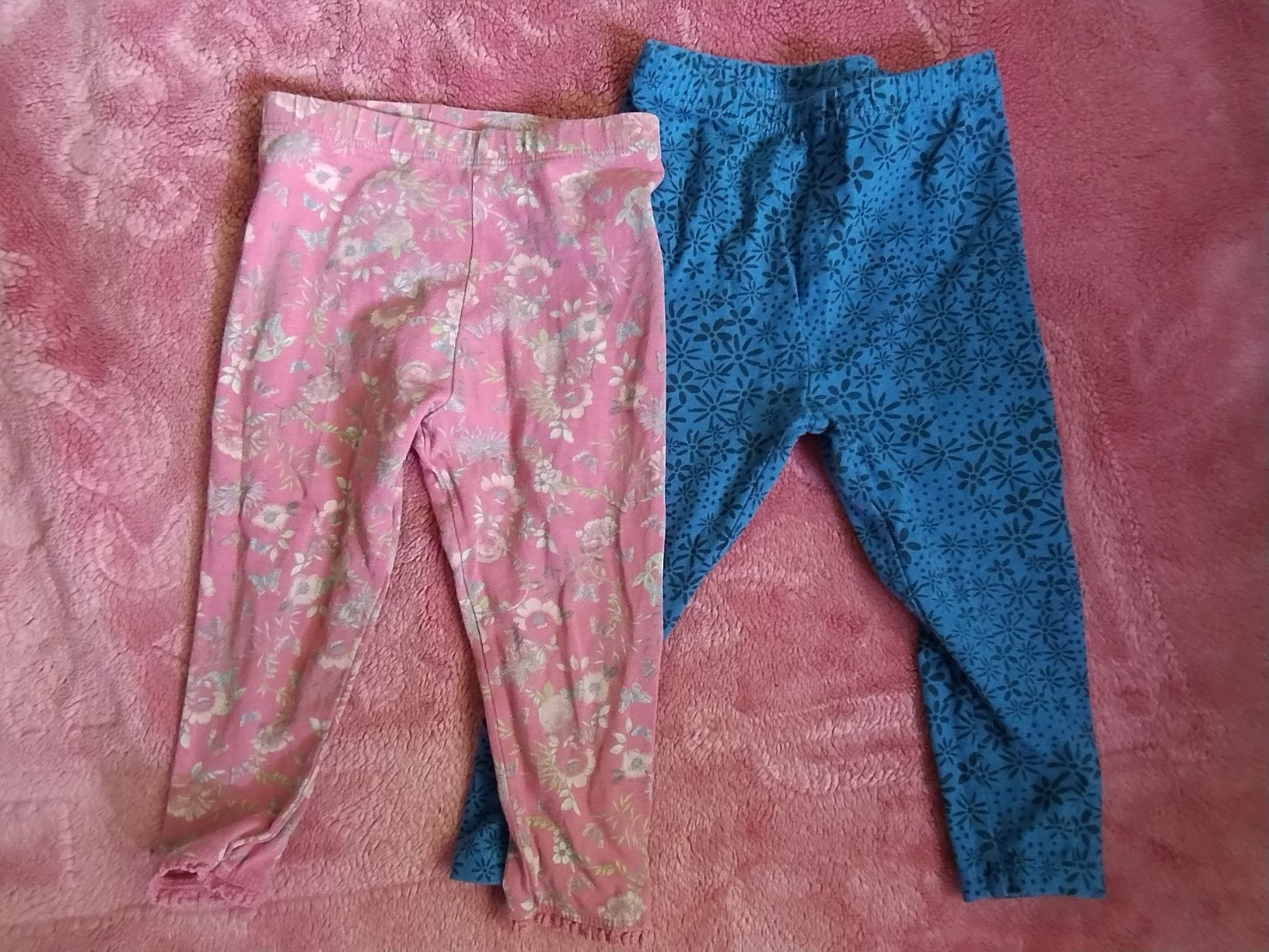 5 10 15 i Mothercare r. 86 zestaw 2 szt. Getry, legginsy bawełniane