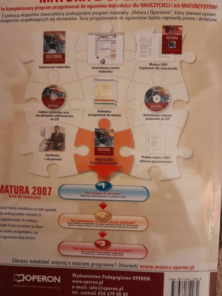 Historia matura 2007 Testy dla maturzysty