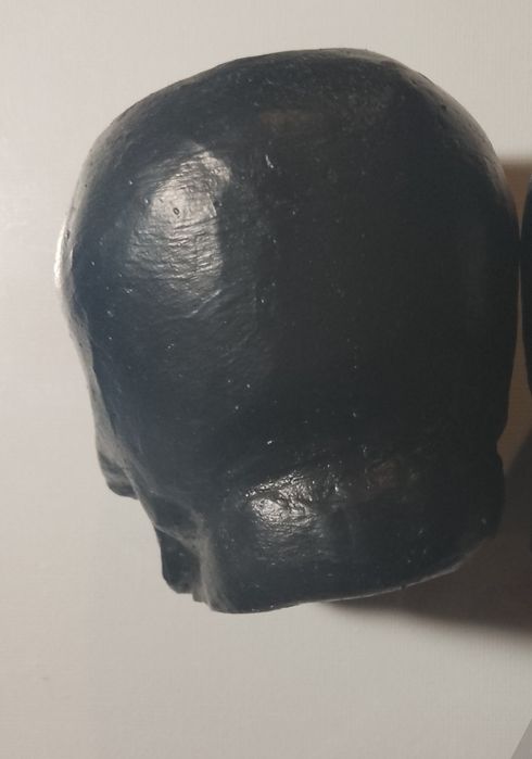 Świeca sojowa,ręcznie wykonana ,w odlewie gipsowym