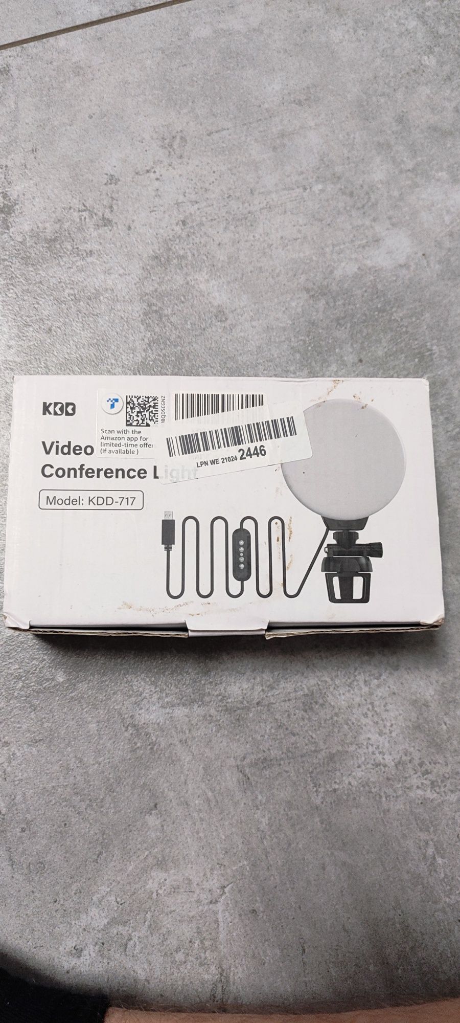 Lampa pierścieniowa na cały ekran, laptop Kdd-717 wideokonferencji