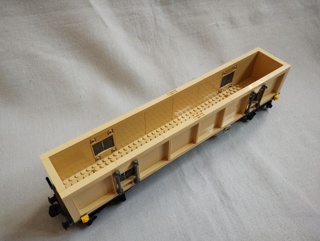 GRATIS wysyłka, LEGO train duży wagon węglarka do pociągu towarowego