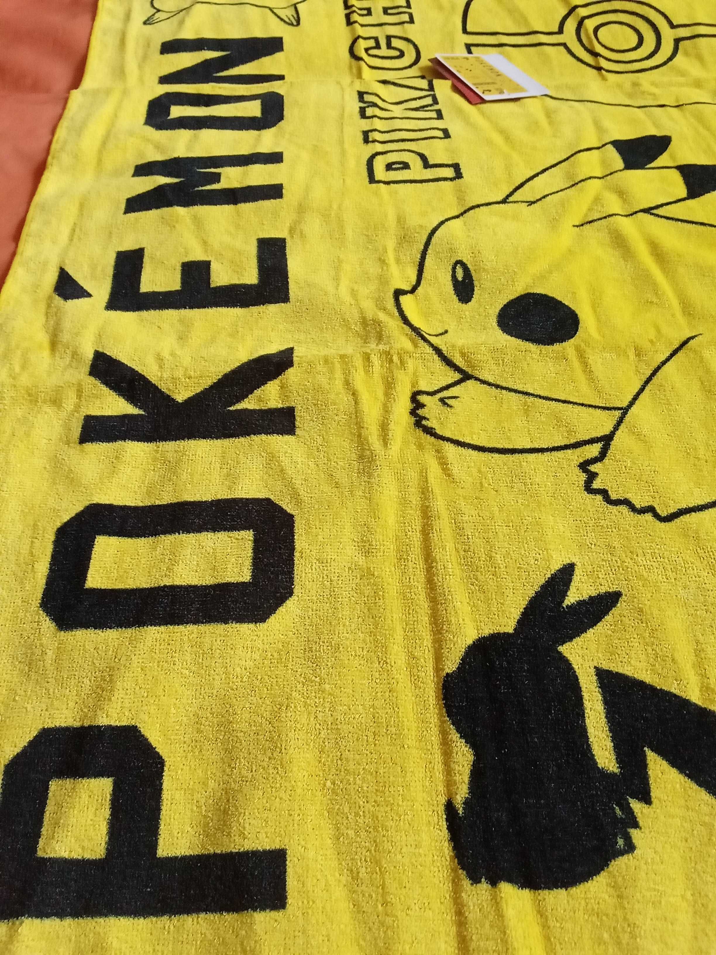 Ręcznik bawełniany 70x140 Pokemon, Pikachu