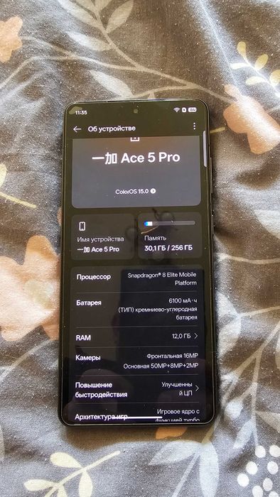OnePlus Ace 5 PRO 12/256GB