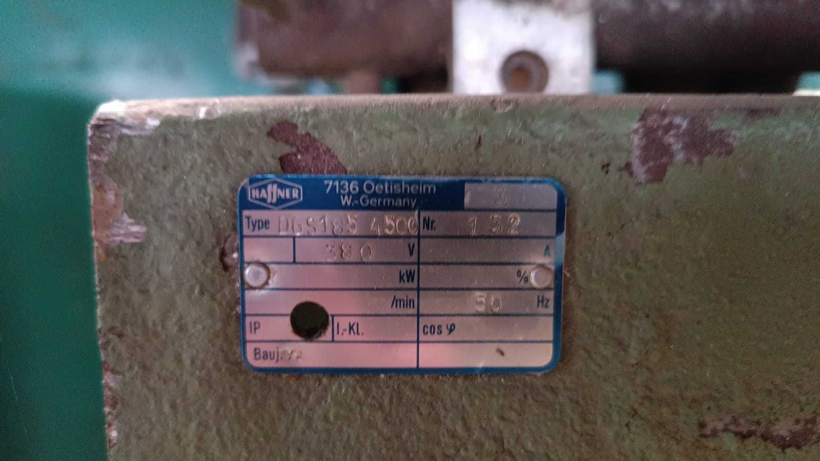 Piła przecinarka dwutarczowa do  profil aluminium 45s Haffner DGS185