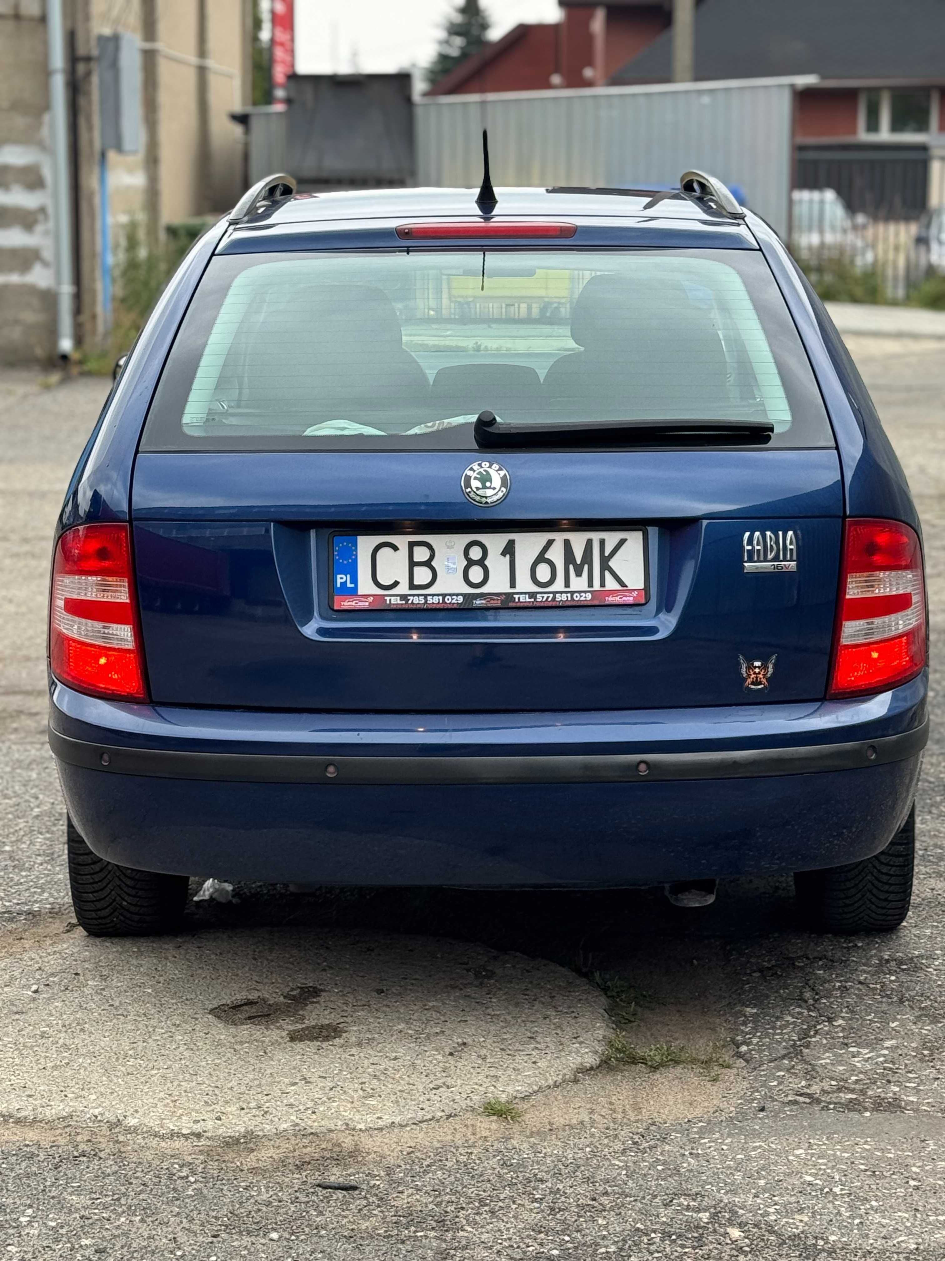 Skoda Fabia 1.4 Benzyna • Bezwypadkowy • Klima