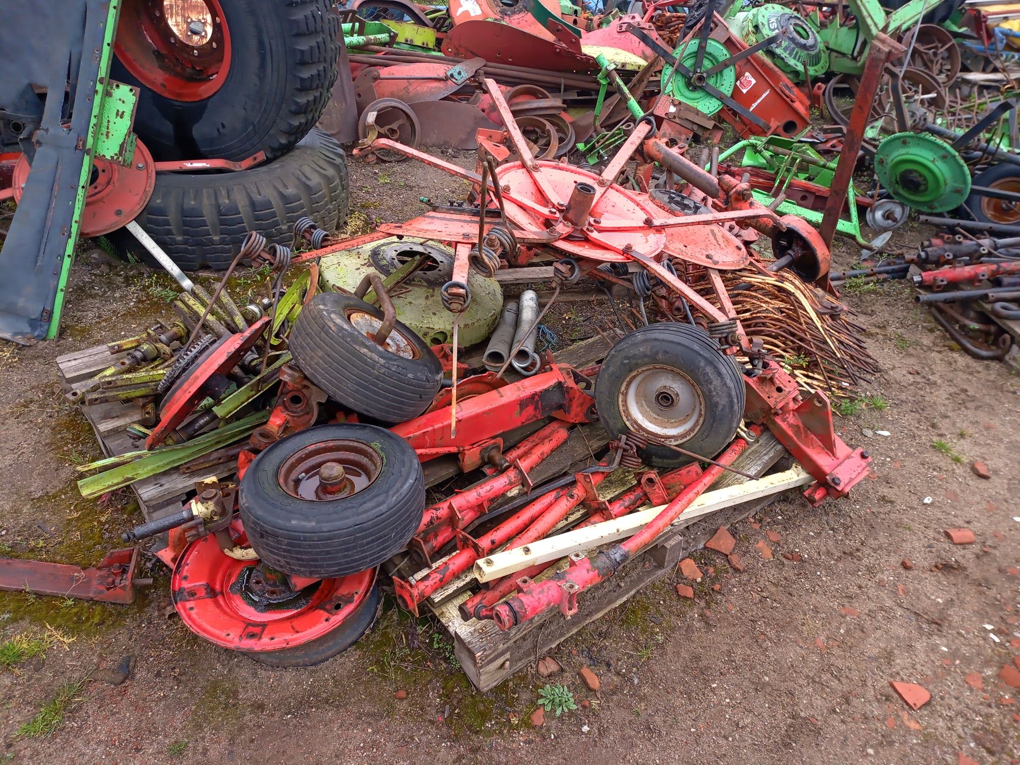 Części do zgrabiarki przewracarki niemeyer claas deutz fahr