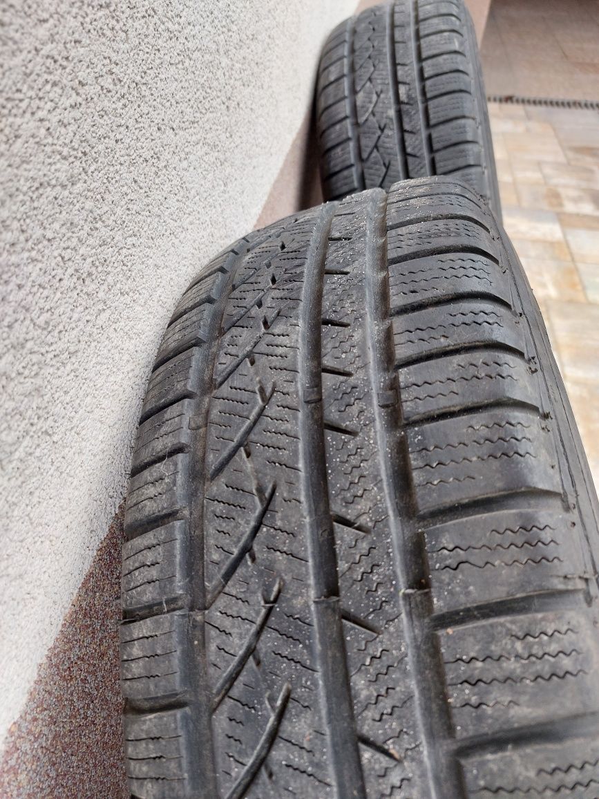 Koła do Mercedesa 15" felgi 5x112 z oponami zimowymi 195/65/15 + grati