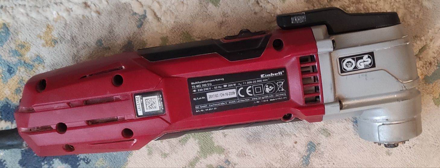 Einhell Multitool TE-MG 300 EQ - narzędzie wielofunkcyjne.