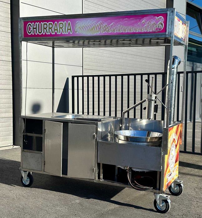 Fabrico de Carrinhos De Churros - Pipocas