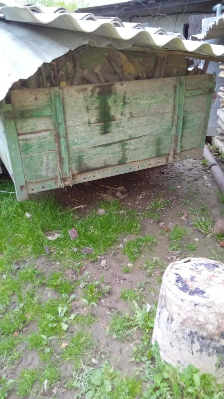 Продається причеп одноосний саморобний