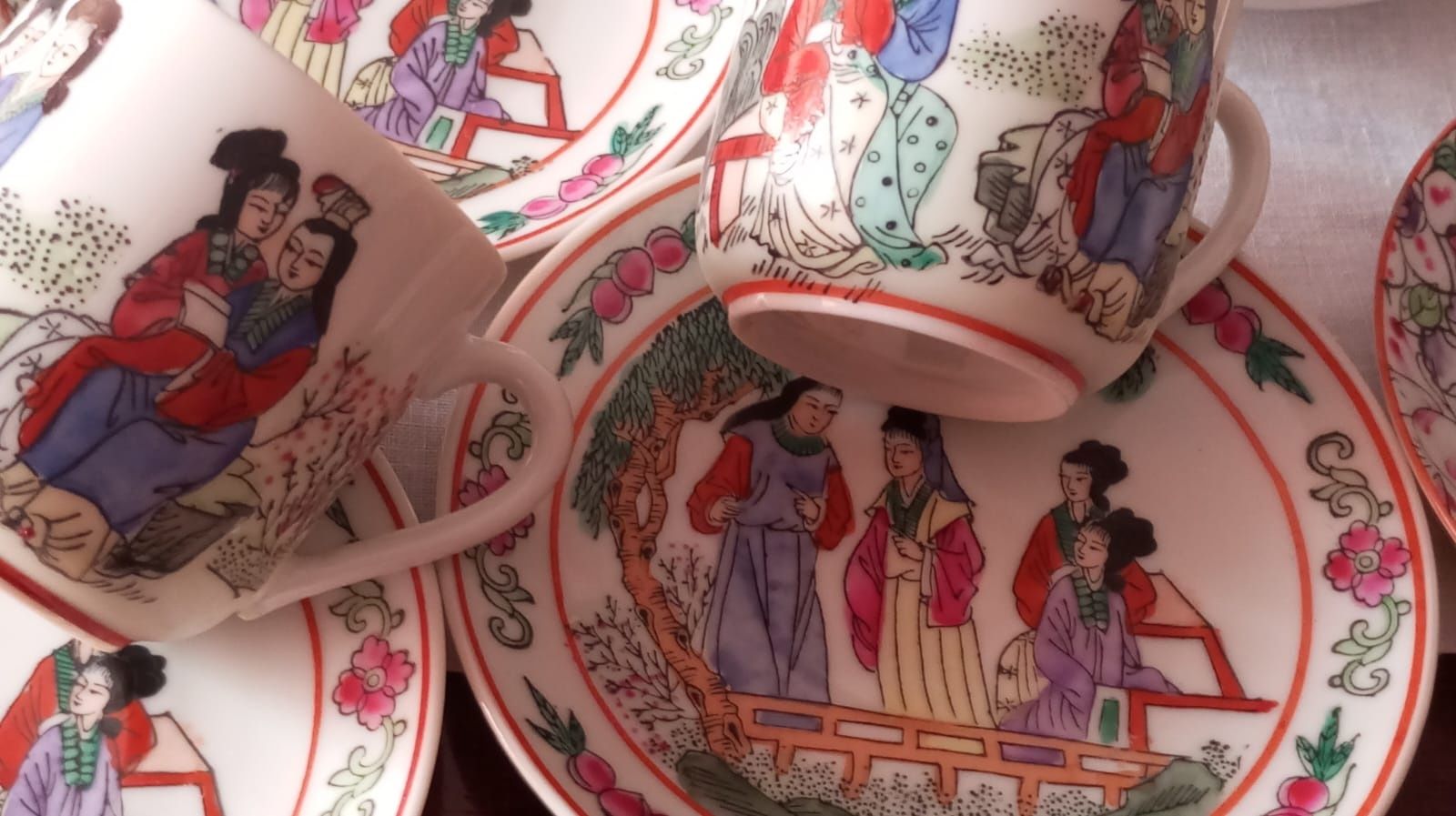 Chávenas café porcelana fina