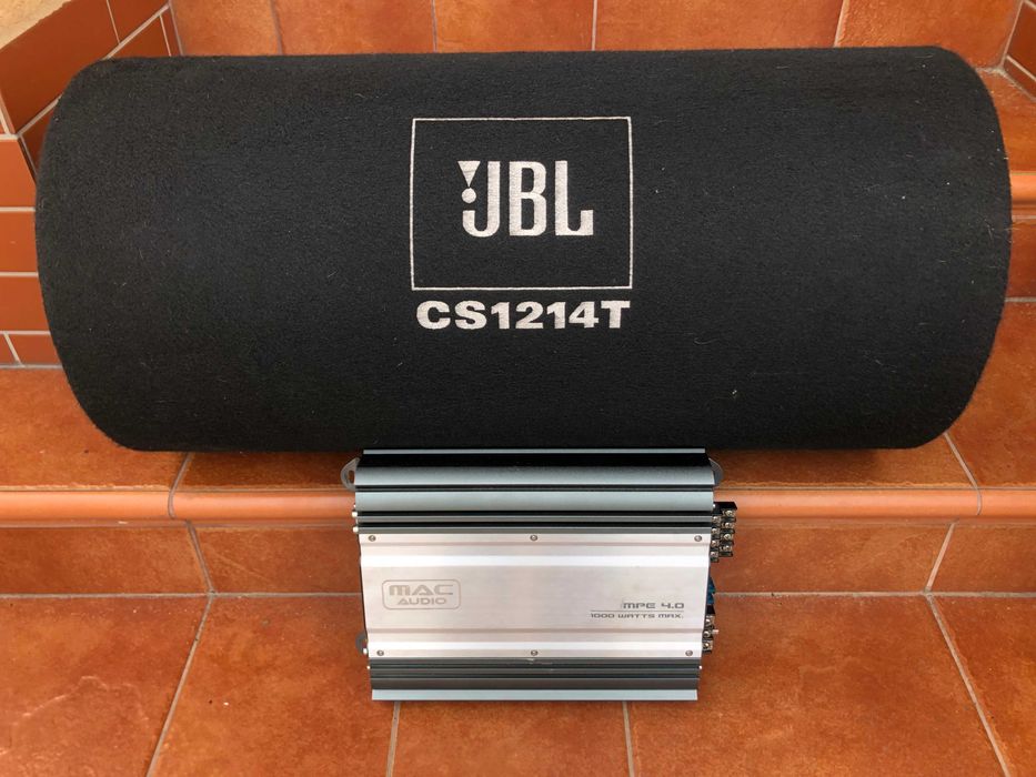 TUBA JBL + Wzmacniacz MAC AUDIO  4 - Kanały