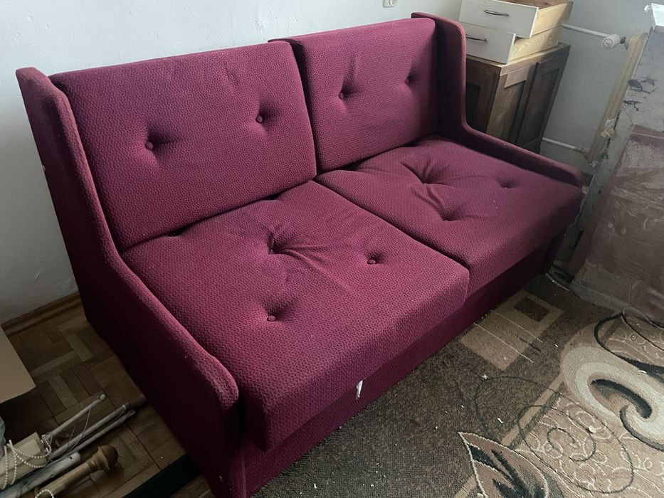 Sofa amerykanka z pojemnikiem