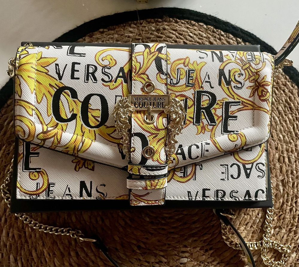 Torebka Versace Couture biała
