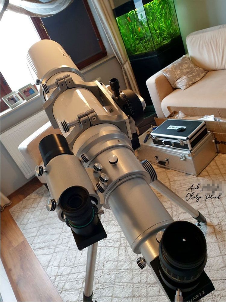 teleskop astronomiczny Refraktor APO TMB LZOS 115/705 CNC, strehl 0,99