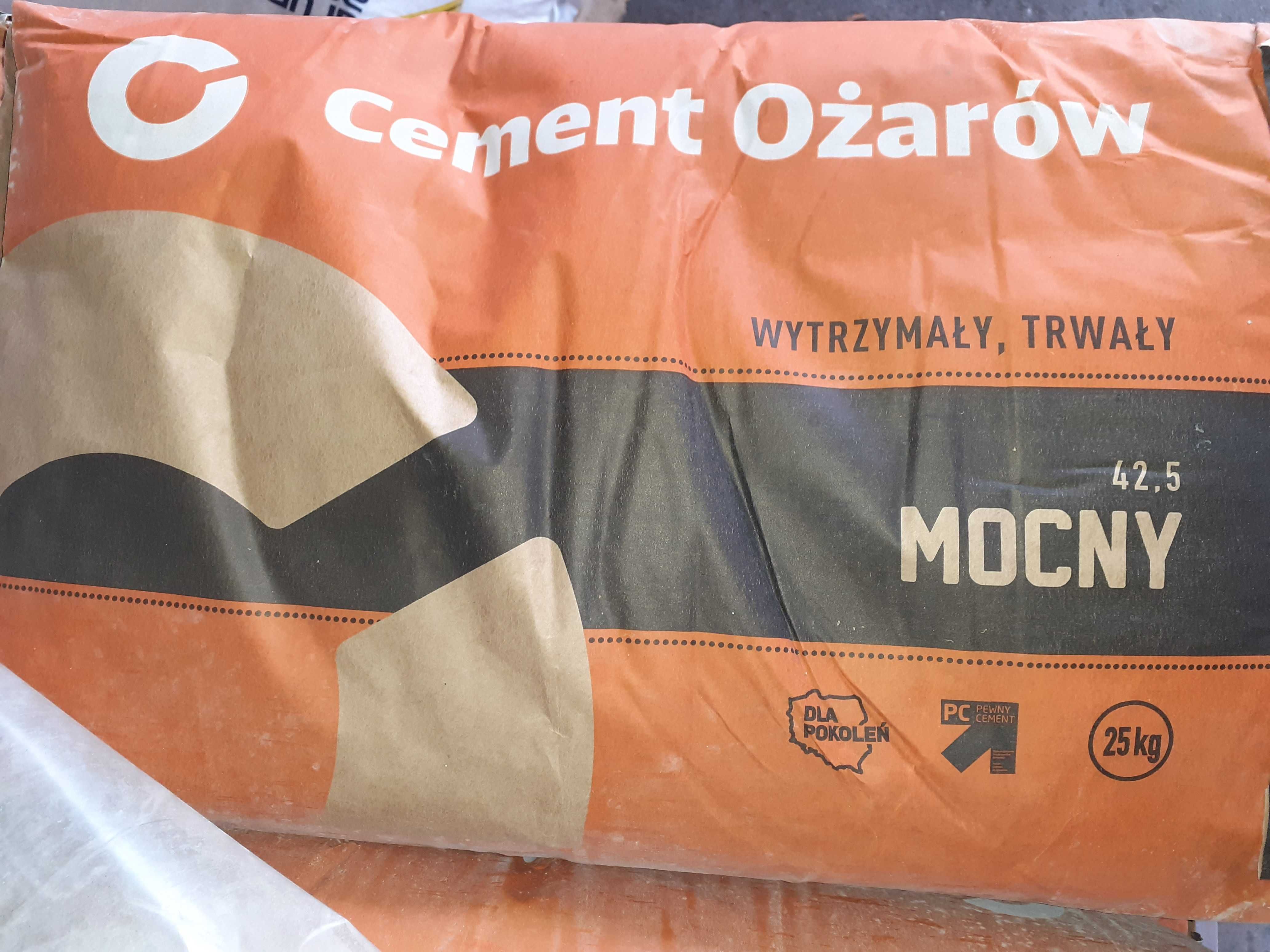 sprzedam cement Ożarów CZYSTY, MOCNY, SPRAWNY