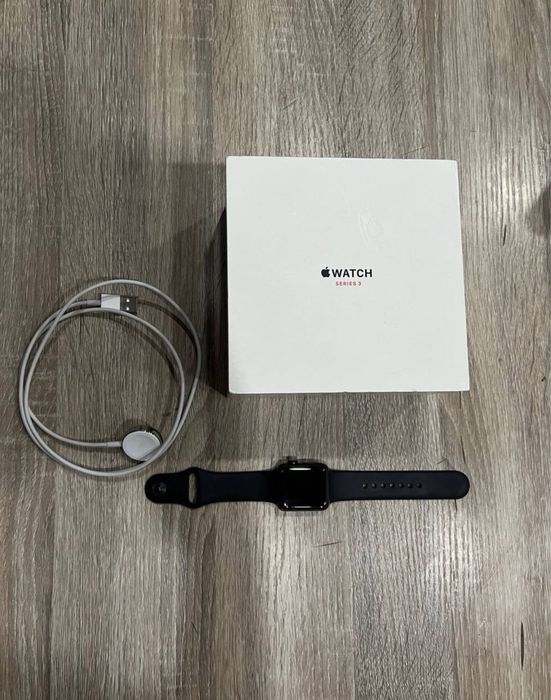 Apple Watch Series 3 38mm Space Black Stainless Steel