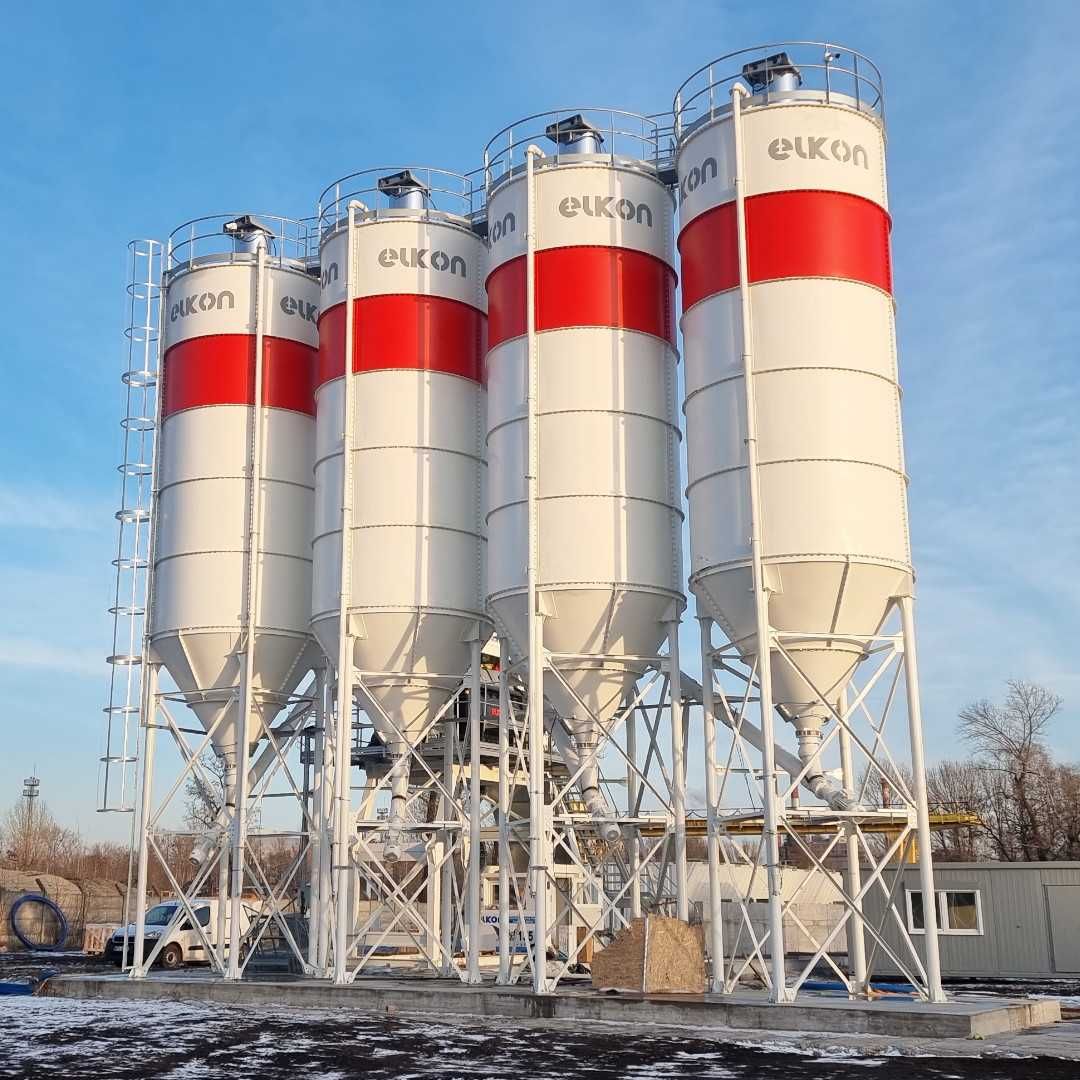 Silos na cement, popiół, materiały sypkie 125 ton - ELKON- z dostawą