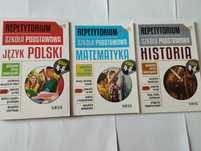 3X Repetytorium Szk Podstawowa Kl 4-6 Polski, Matematyka, Historia