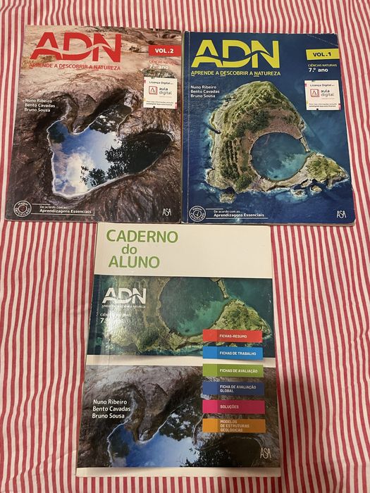 Manual e CA de ciências 7