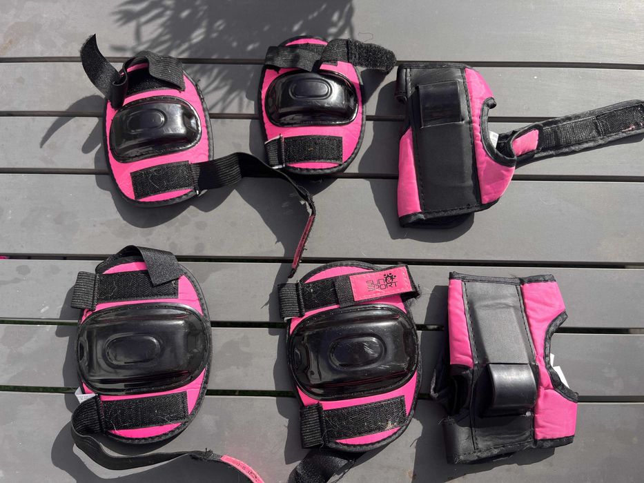 Children's bike and roller blades