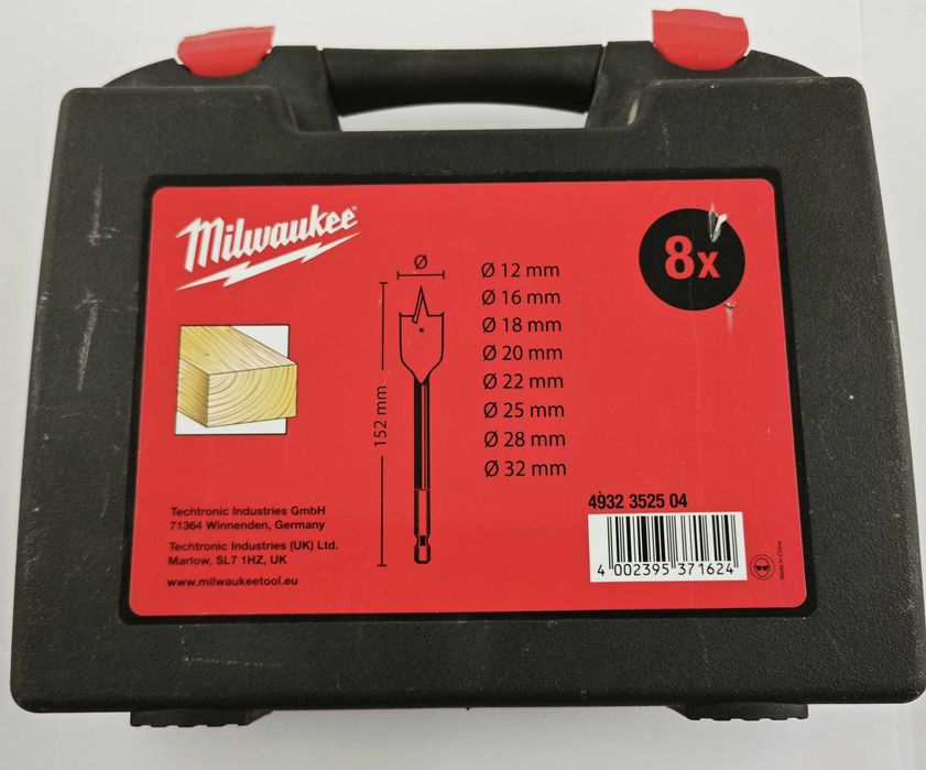 Zestaw dłutów do drewna Milwaukee