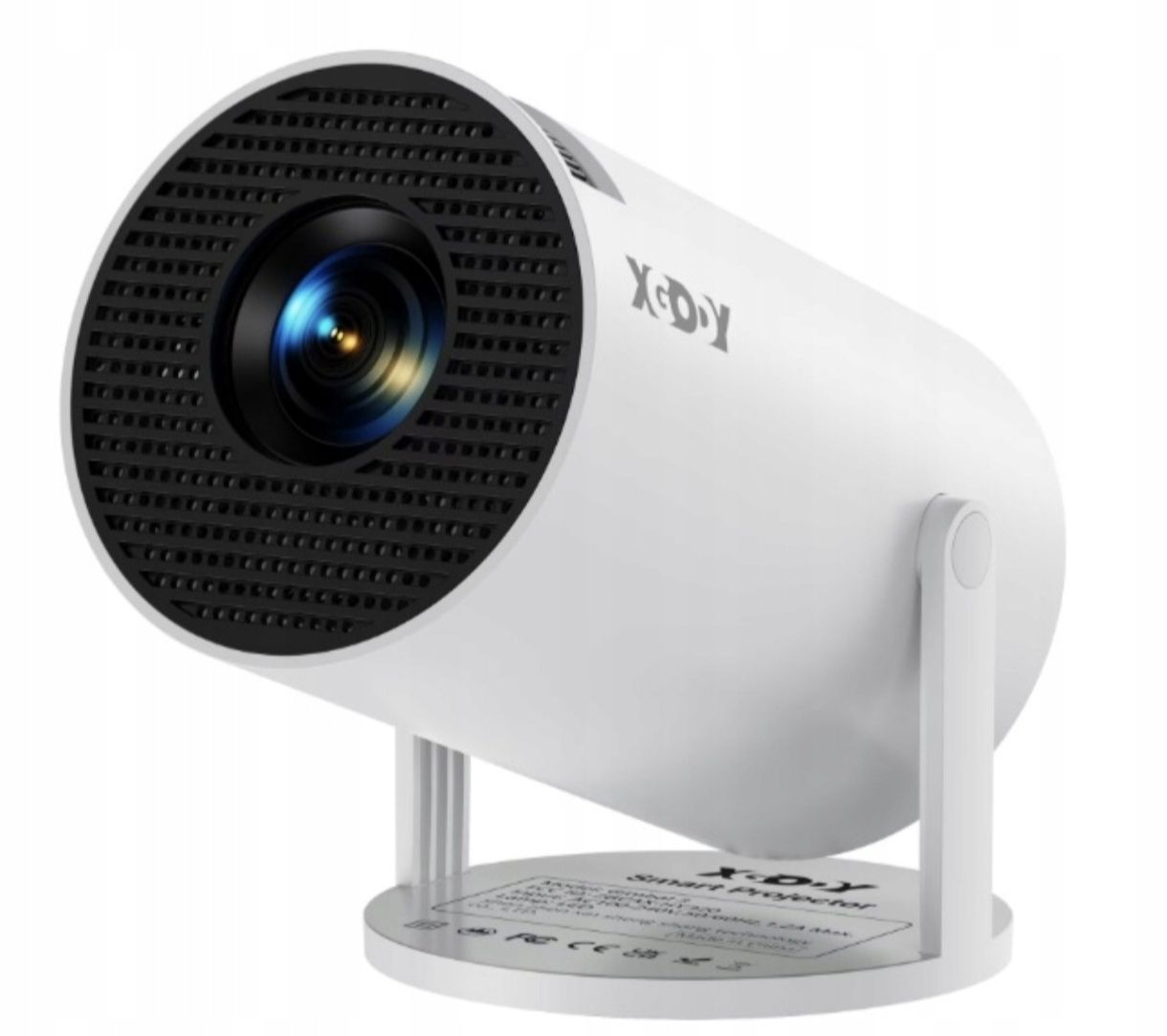 Projektor LED XGODY Gimbal 3 ( biały ) 10000 lumenów 4K