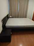 Quarto casal com colchão