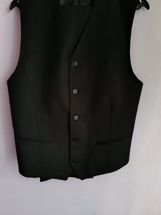 Marynarka i kamizelka od garnituru męski - elegancka