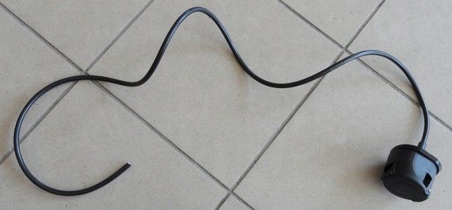 Wiązka 7-pin do hak holowniczy Chevrolet Captiva do ZACZEPU KULOWEGO