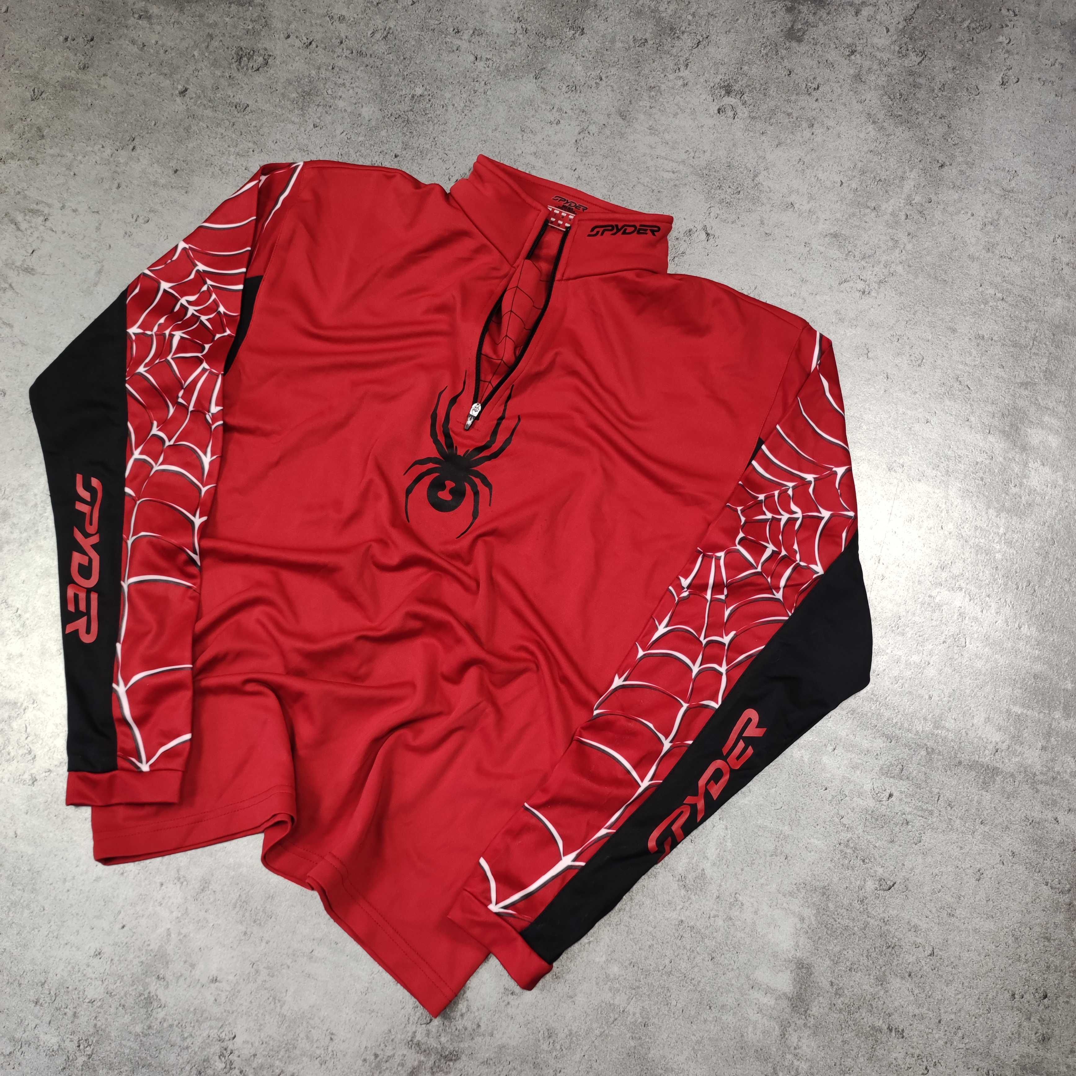 MĘSKA PREMIUM Bluza Lekka Termiczna Narty Snowboard Spyder Spyederman