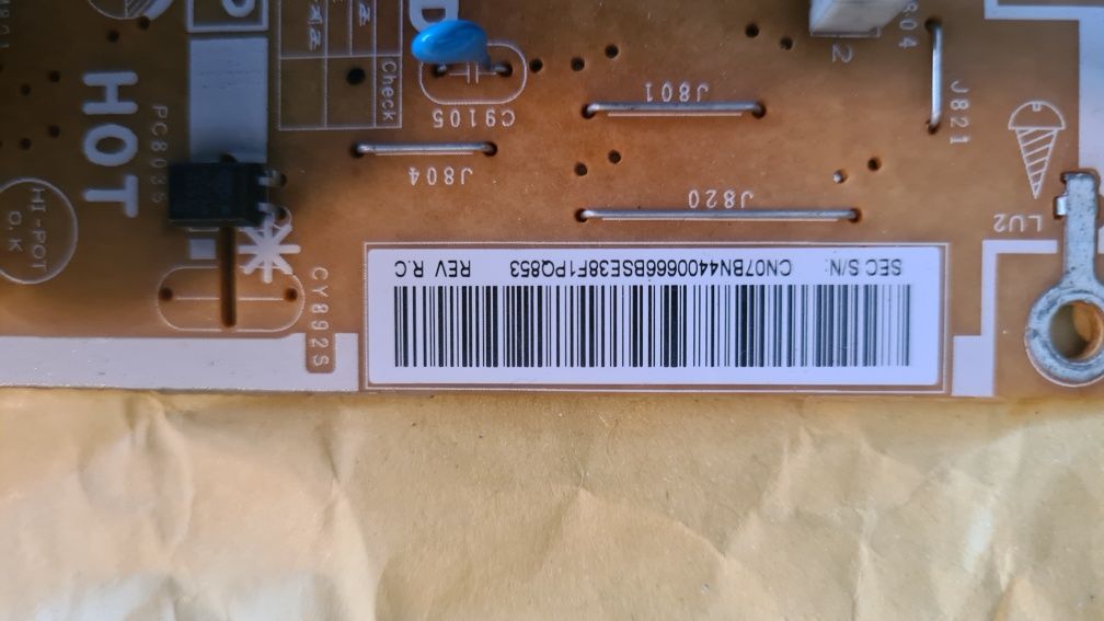 TV LG UE40EH500 para peças