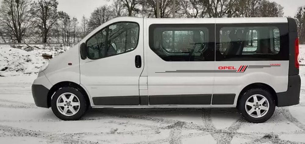 Наклейки Opel Vivaro Renault Trafic