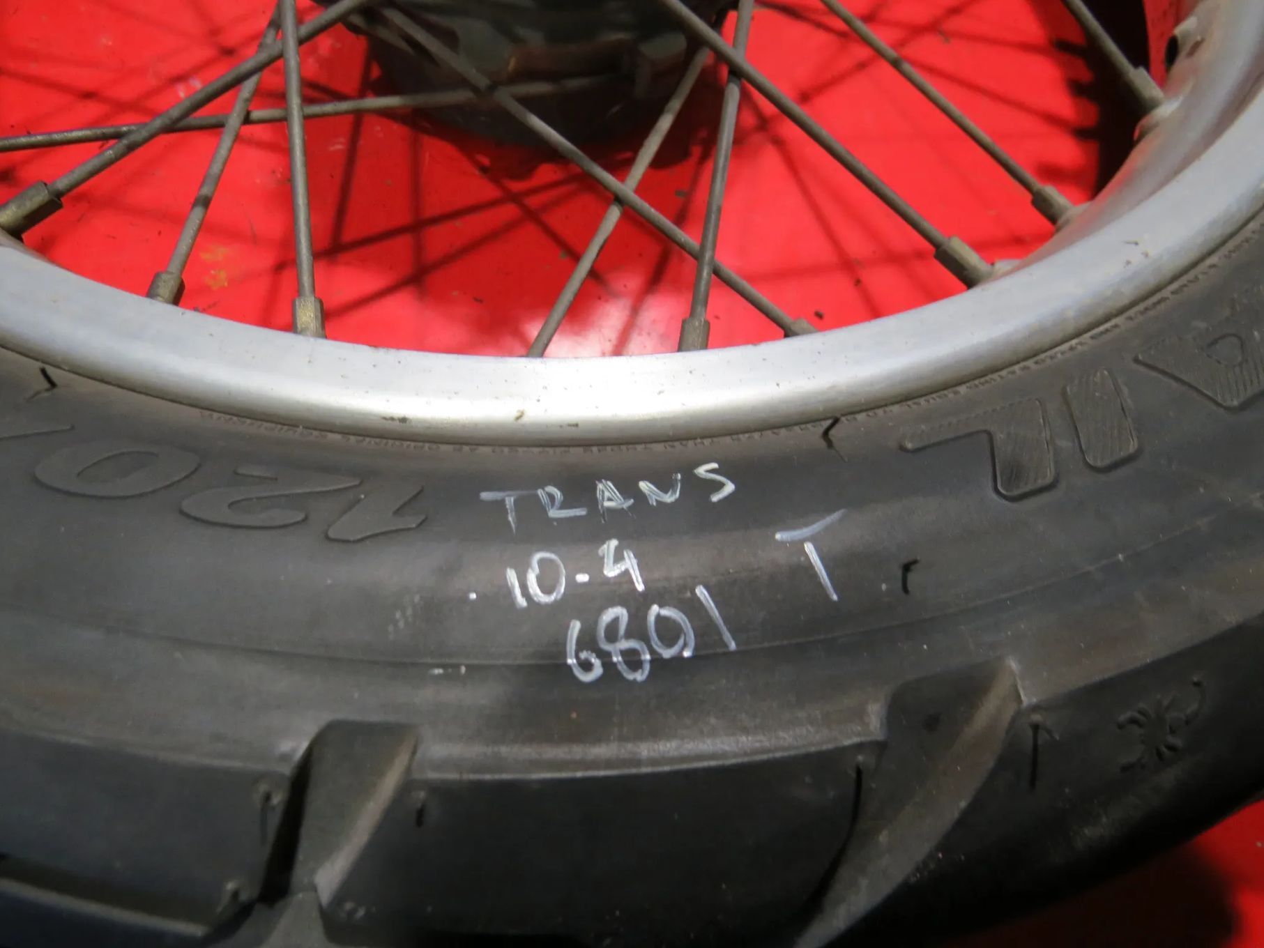 HONDA TRANSALP 650 XL 650XL koło tył tylne felga opona