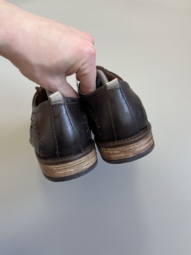 Туфли fretz men gtx gore-tex santoni zegna 42(27cm) ecco