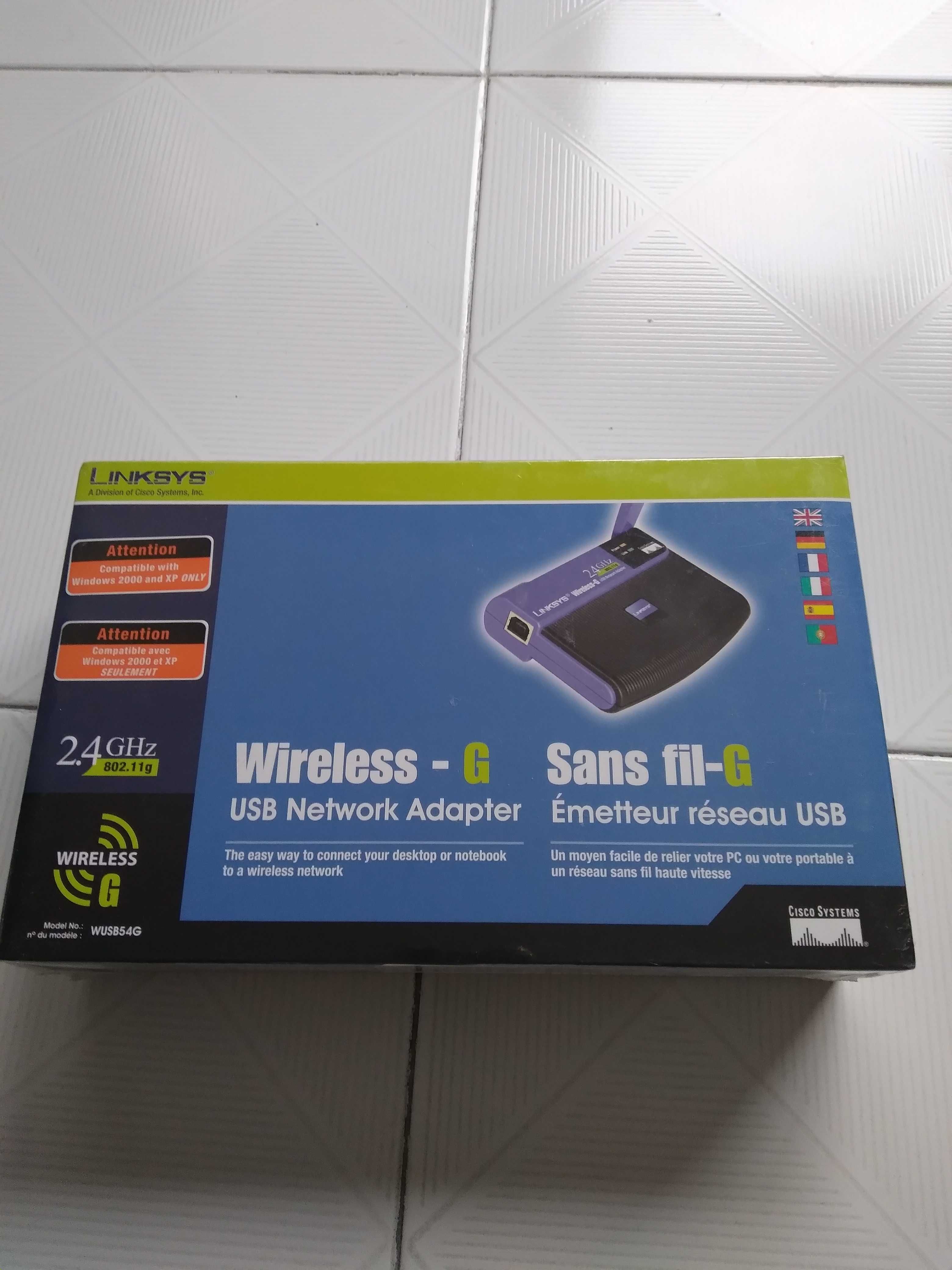 Linksys wusb54g Router wireless