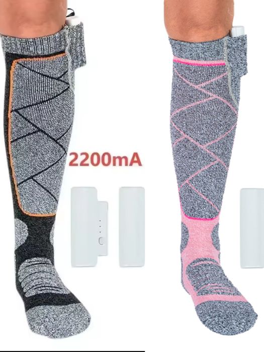 Носки с подогревом 36-43. Шкарпетки з підігрівом. Термоноски.