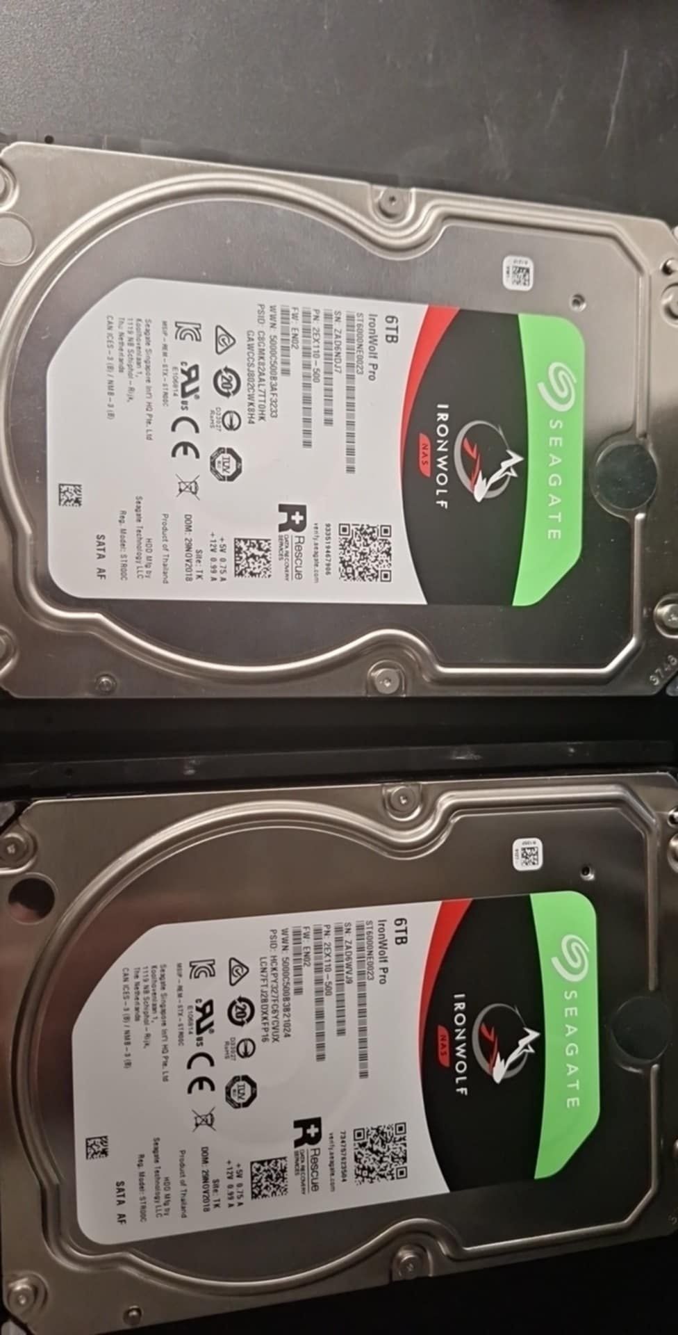 QNAP NAS Ts-253B 2x6TB