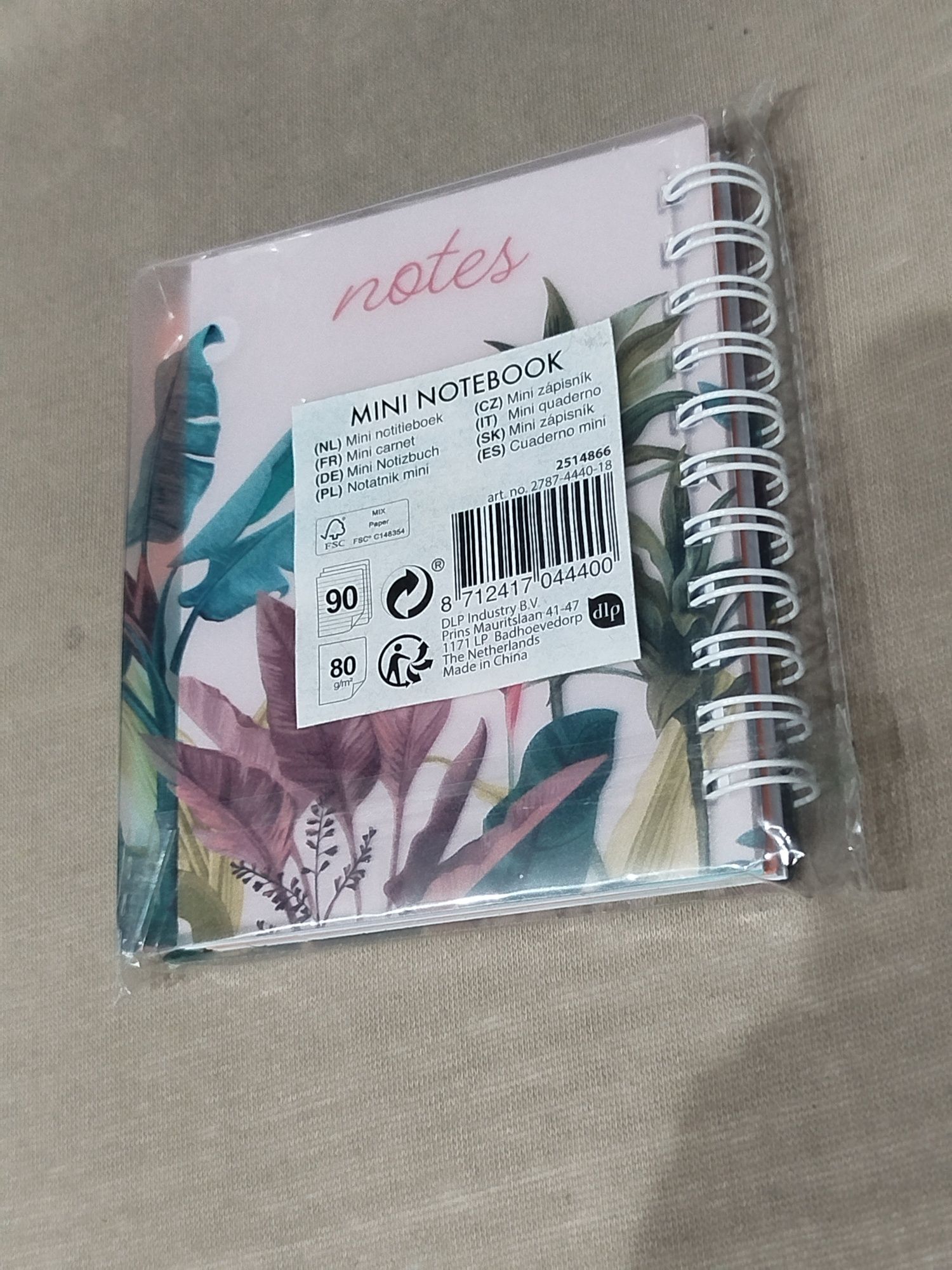 Mini uroczy notes