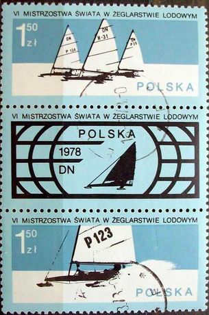 Znaczki polskie rok 1978 Fi 2394 - 2395 z przywieszką