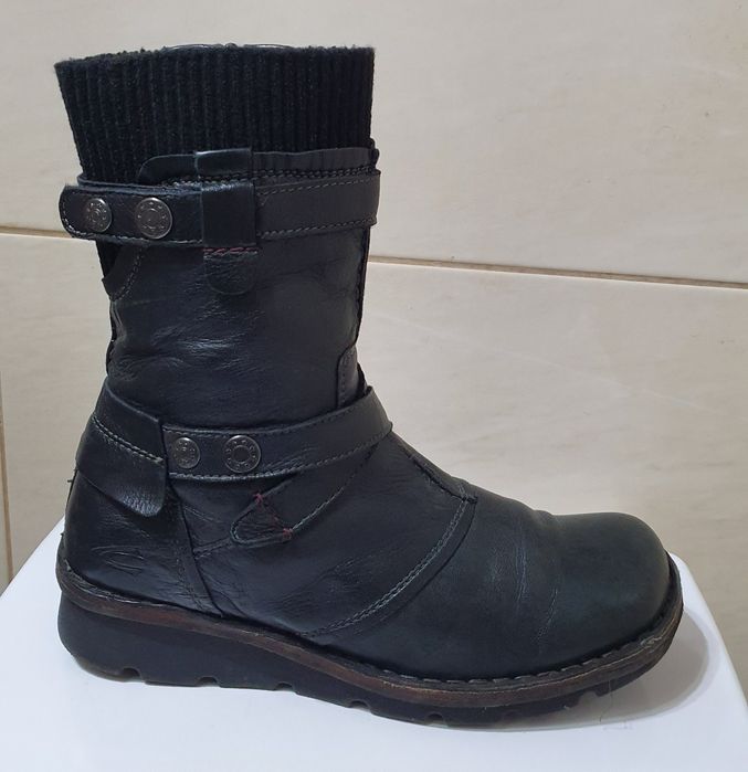 CAMEL ACTIVE roz. 6 40 SĶÓRA naturalna wnętrze ocieplane