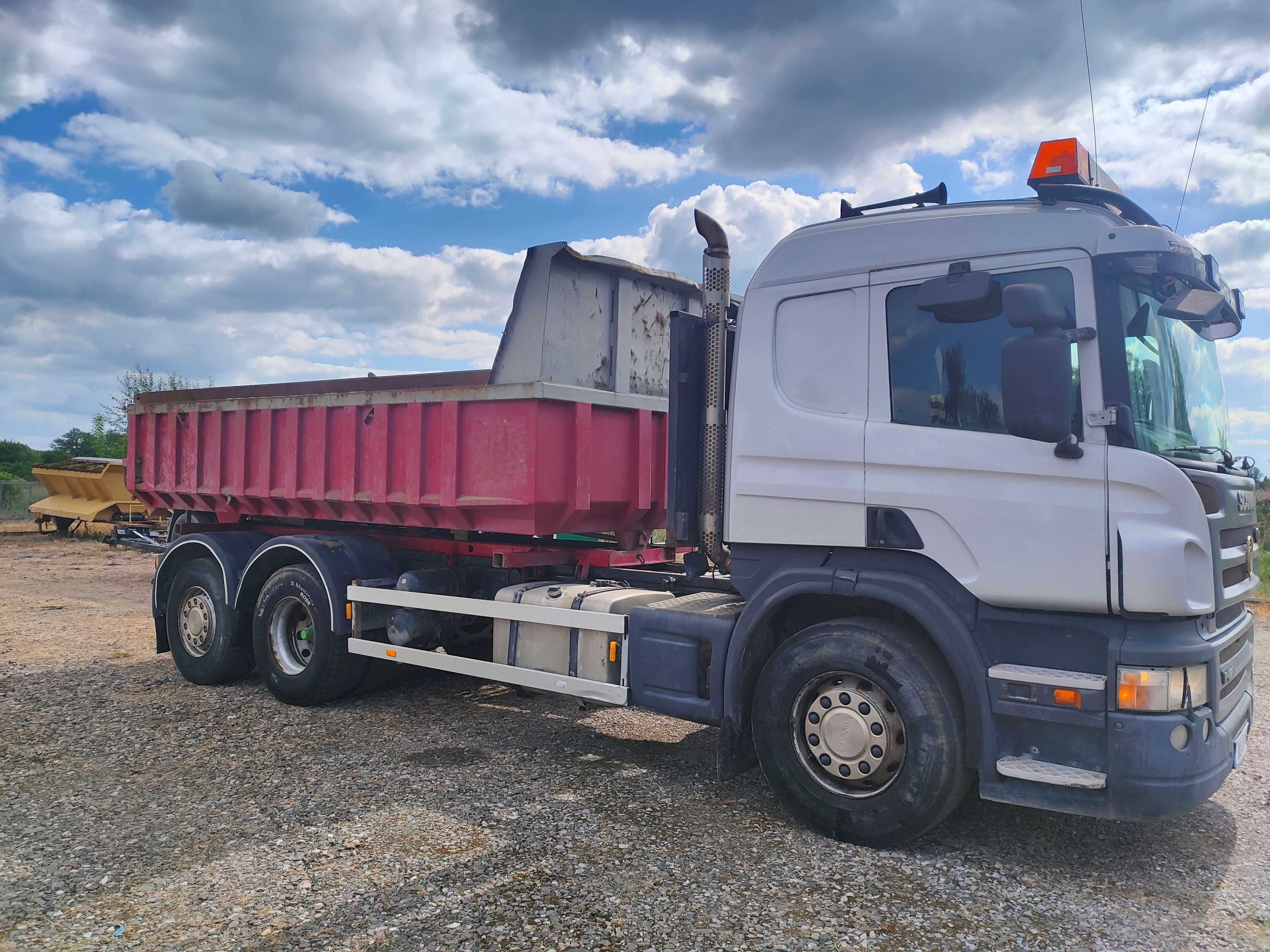 Scania p420 wywrotka 2006r kiper 6x2 540tys/km