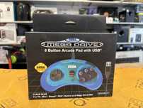 Nowy Pad USB SEGA Mega Drive PC/Steam/PS3/Switch/Sega Genesis, Halogsm