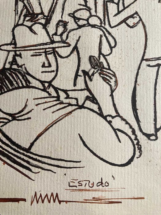 ALMADA NEGREIROS 2 estampas 1972