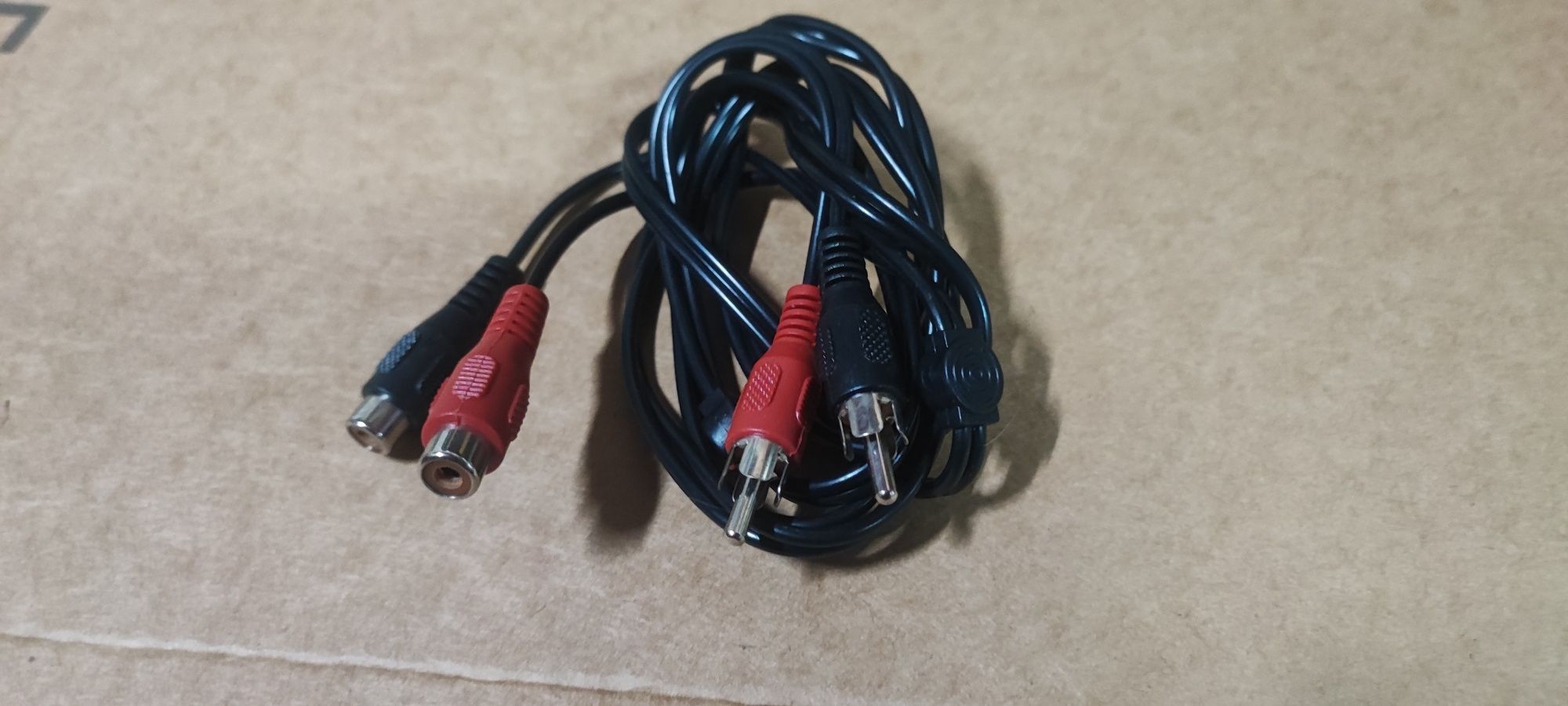 Cabo 2-Rca Macho / 2-Rca Fêmea