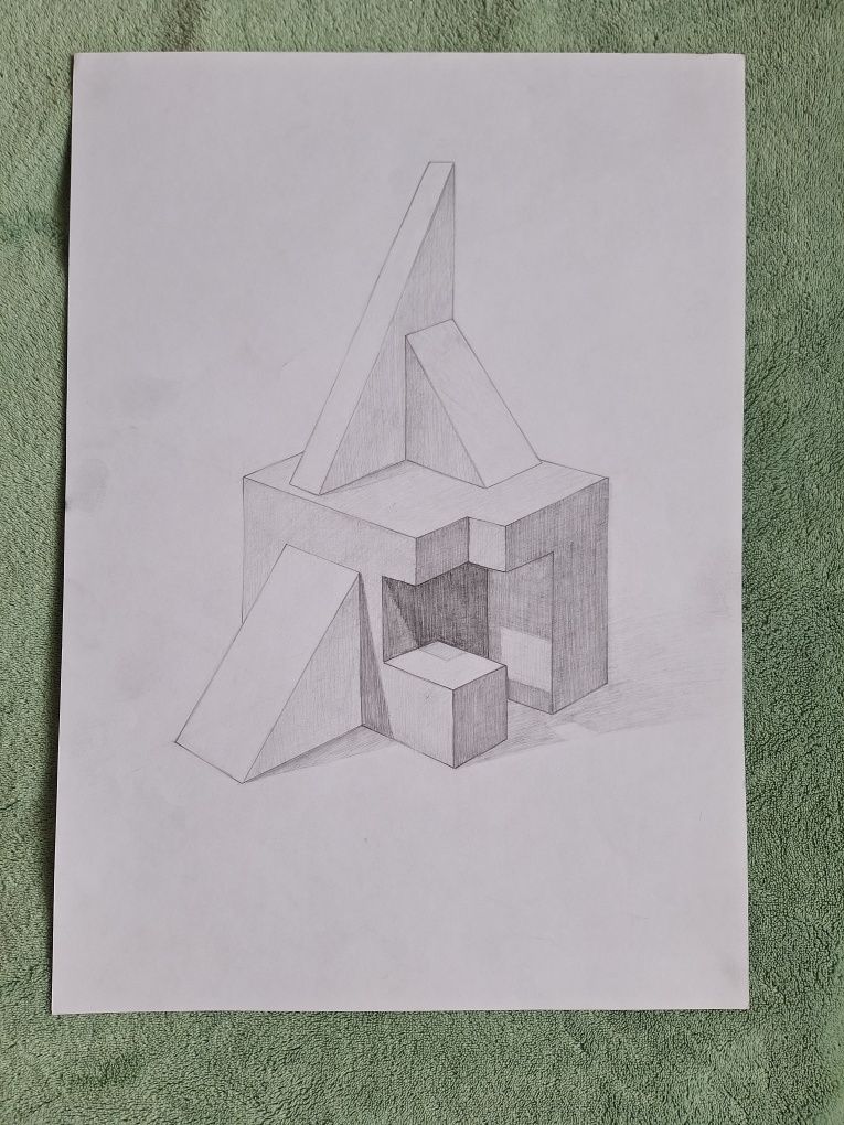 Малюнок олівцем на А3 форматі