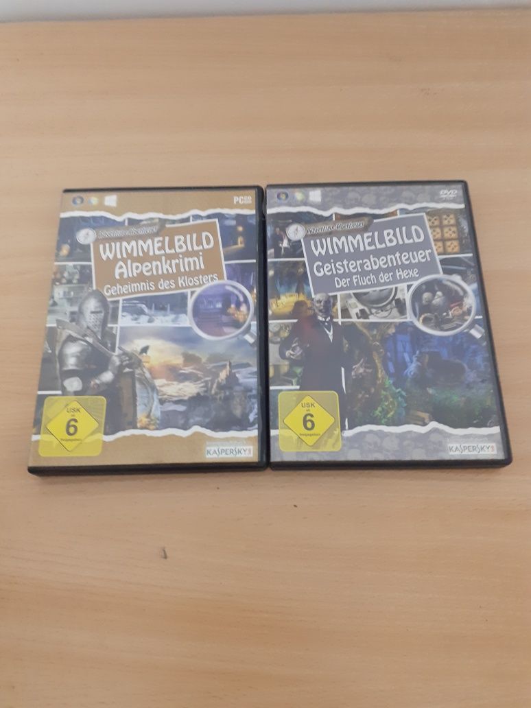 Gry komputerowe PC DVD-ROM zestaw 10szt