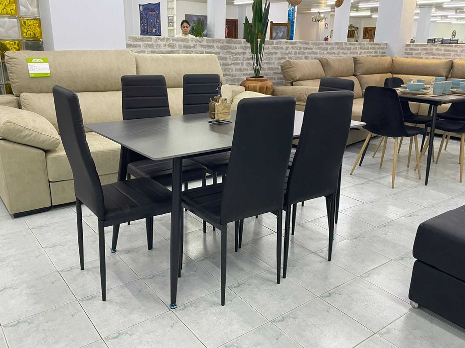 MESA + 6 CADEIRAS NOVO LEVAMOS A SUA CASA ENVIO GRATIS