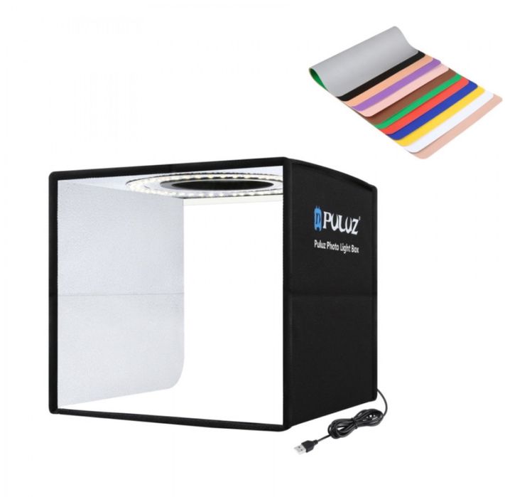 Фотобокс  40СМ з кільцевою лампою PULUZ PU5041B