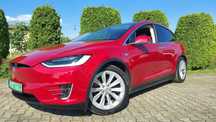 Tesla Model X DOŻYWOTNIE DARMOWE ładowanie na pojazd X90D, CCS, Europa Po serwisie !